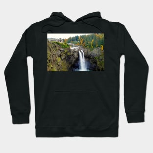 Snoqualmie Falls in Autumn 2 Hoodie